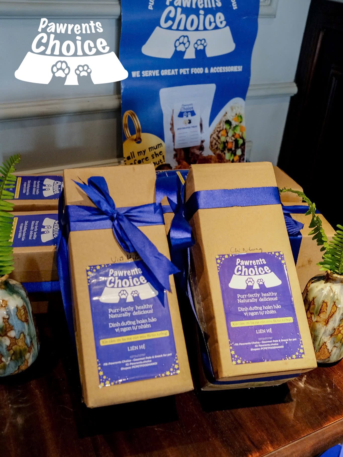 Những phần quà Pawrents Choice dành tặng người tham gia workshop