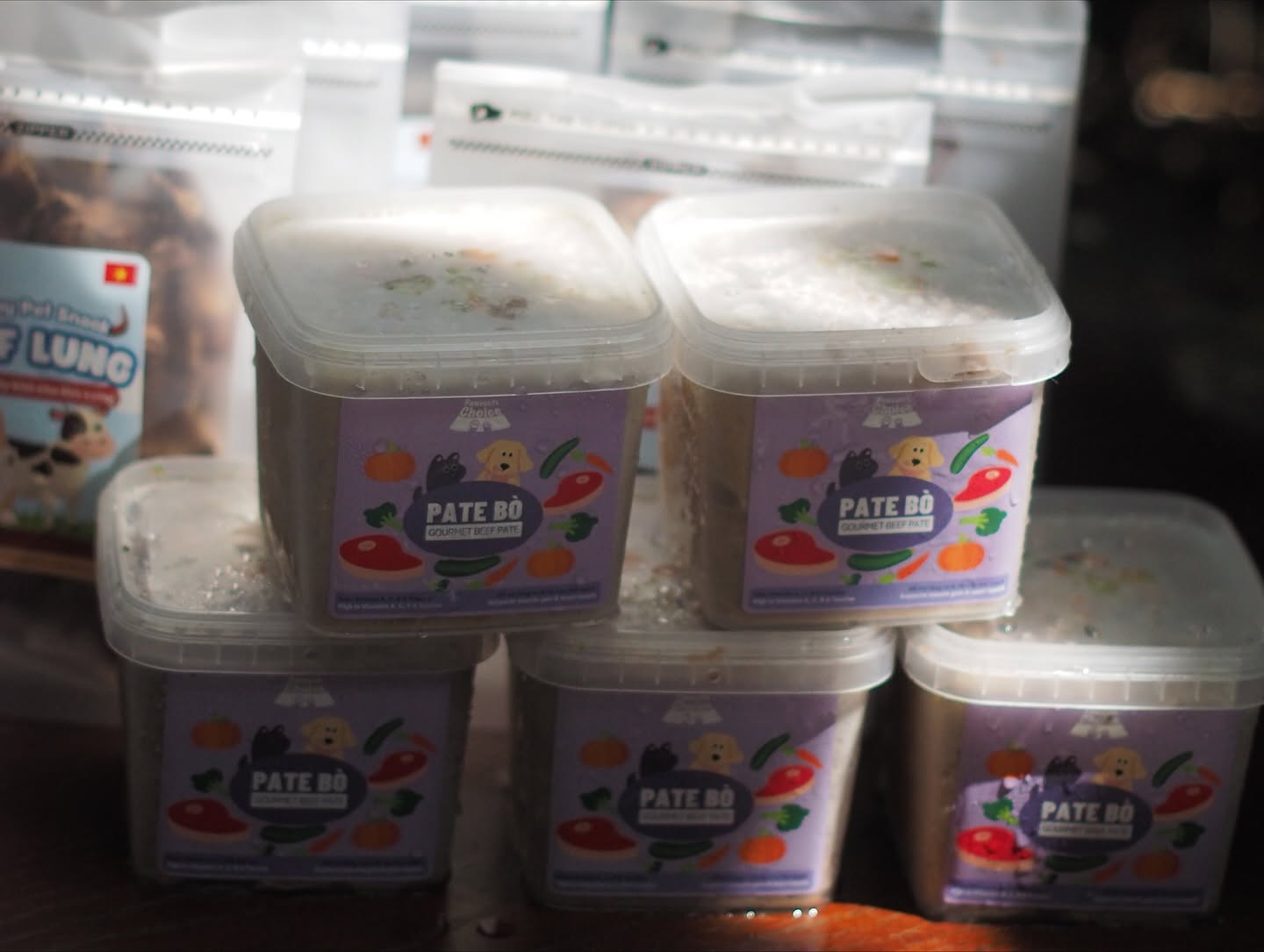 Pâté bò Pawrents Choice được giới thiệu tại sự kiện
